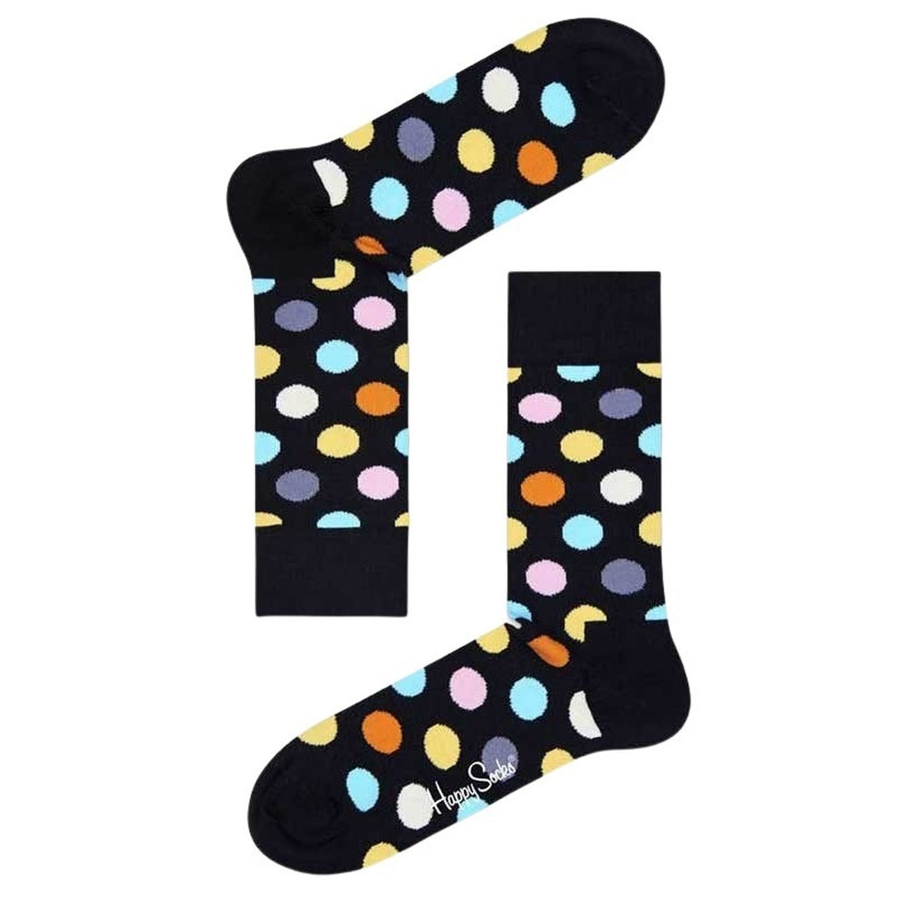 Happy Socks Calze Donna Multicolore Fantasia Pois Cotone 86% Poliestere 12% Autunno Inverno BD01