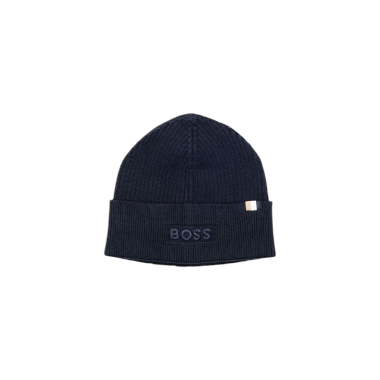 Boss Cappello Uomo Blu - Cappello Cotone Lana Autunno Inverno