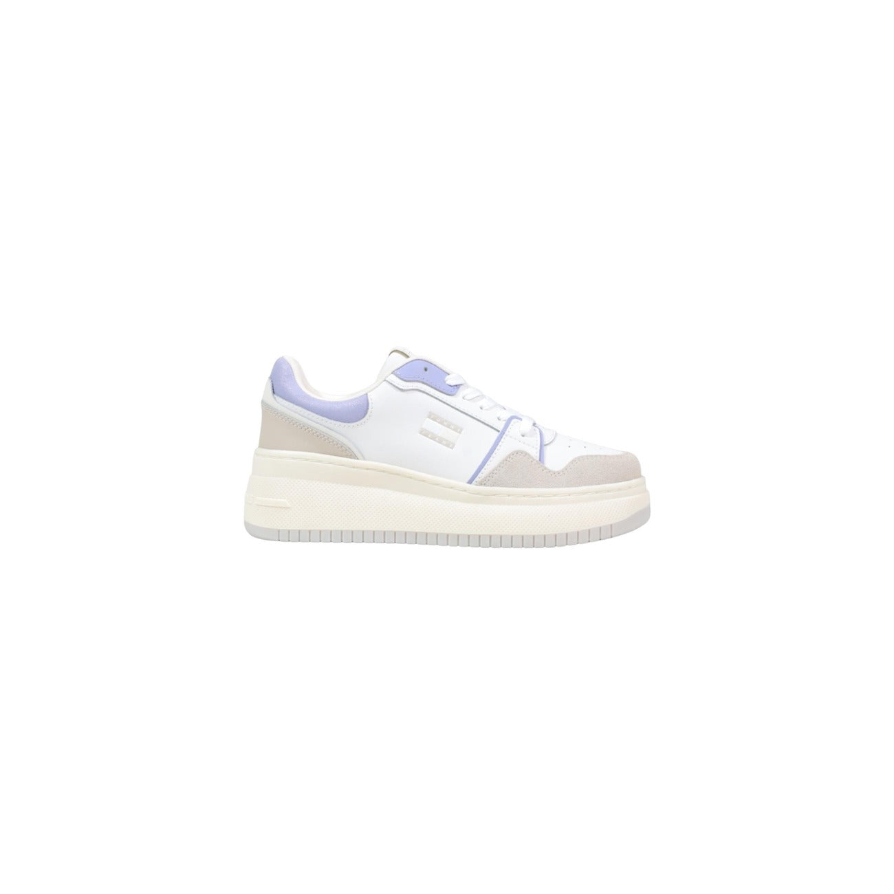 Tommy Hilfiger Jeans Sneakers stile basket rétro con plateau Donna EN0EN02916