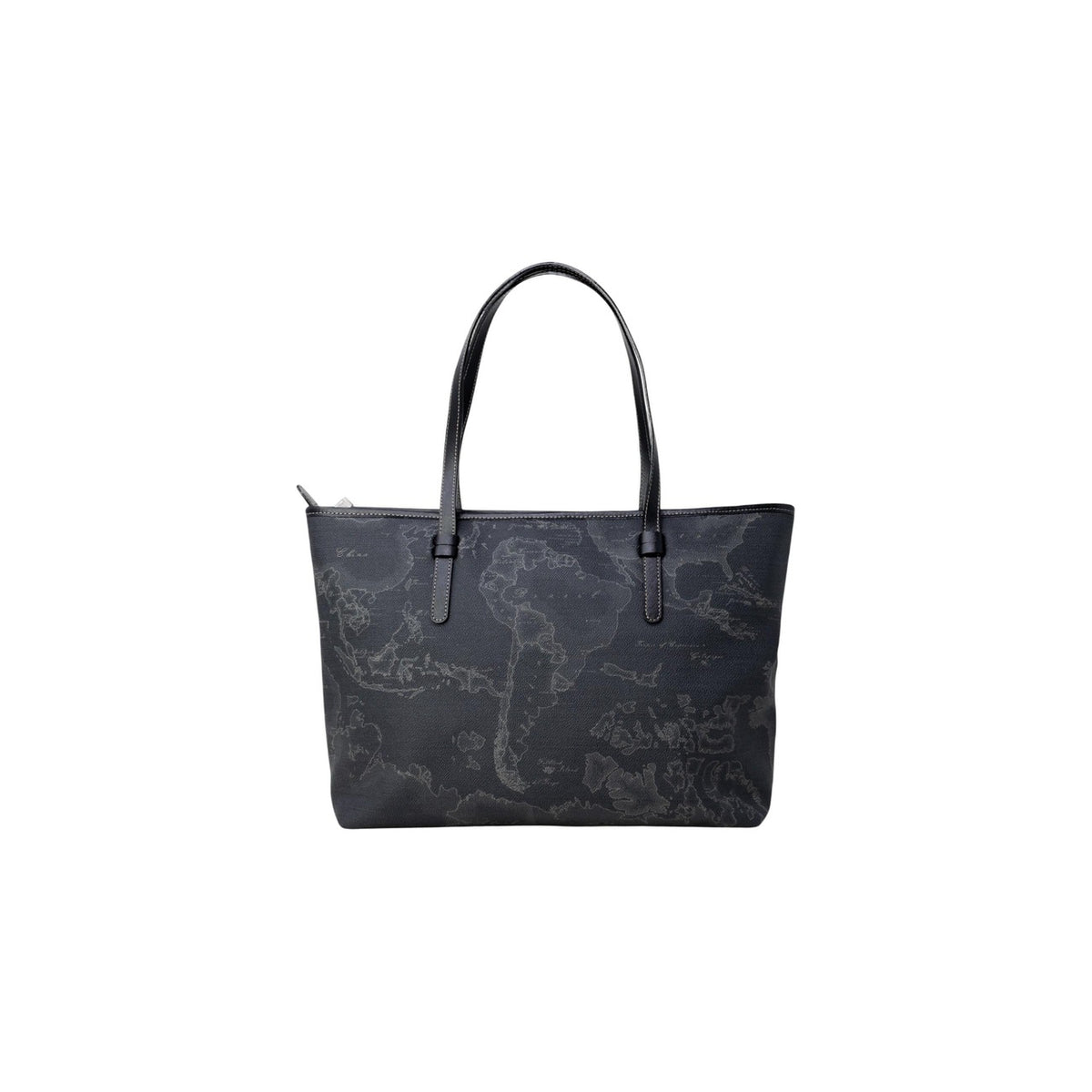 Borsa shopping nera donna Alviero Martini Prima Classe – Borsa spalla Geo Dark con zip 01EC5D00764260001.