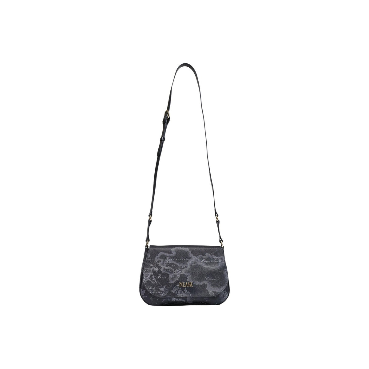 Borsa a tracolla donna Alviero Martini Prima Classe nera – Tracolla con patta Geo Night 26IL4LF9897130001.