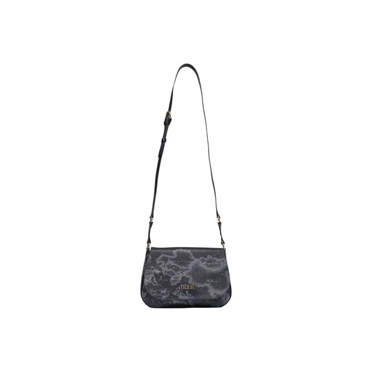 Borsa a tracolla donna Alviero Martini Prima Classe nera – Tracolla con patta Geo Night 26IL4LF9897130001.