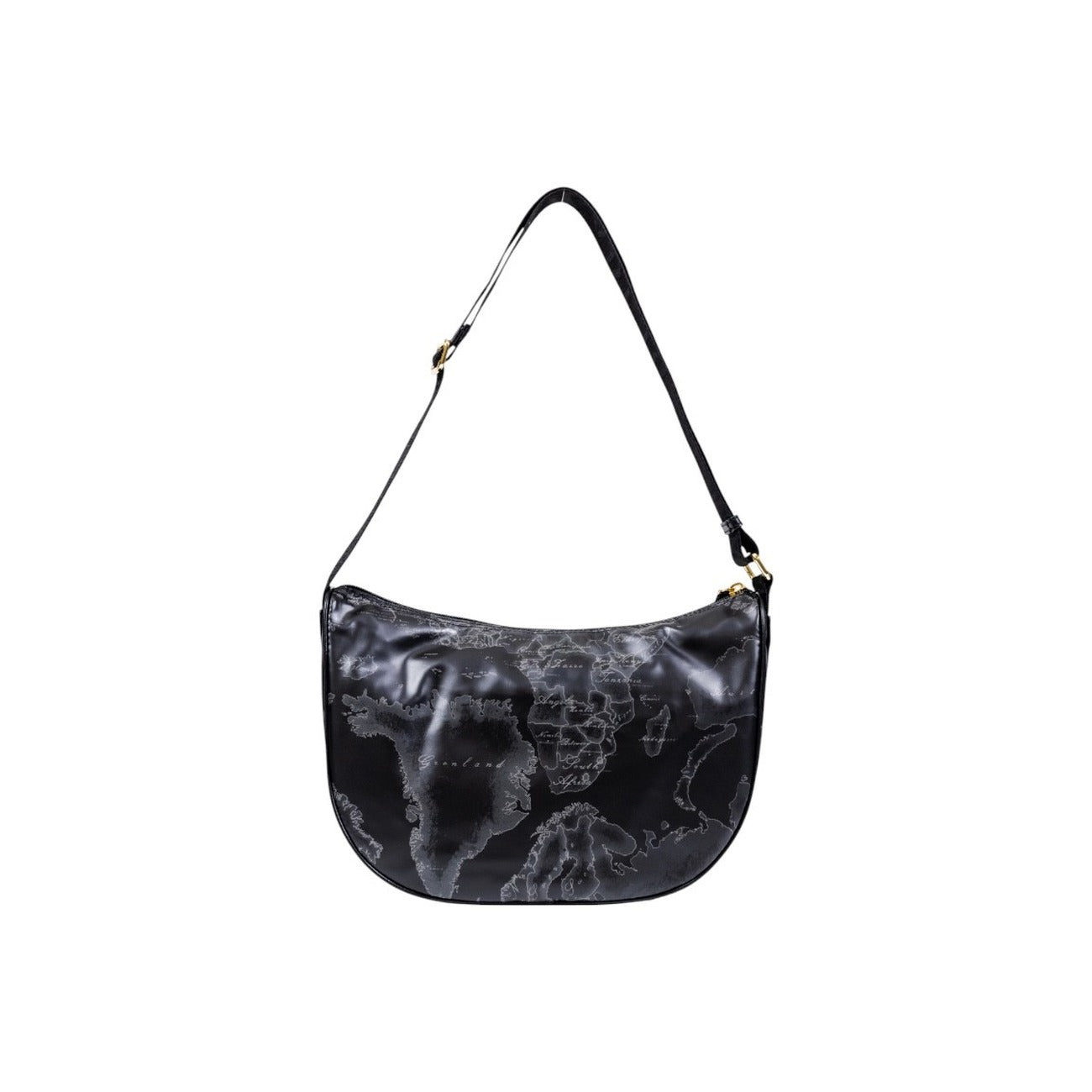 Alviero Martini Prima Classe Women's Handbag in Black - Iconic Geo Print