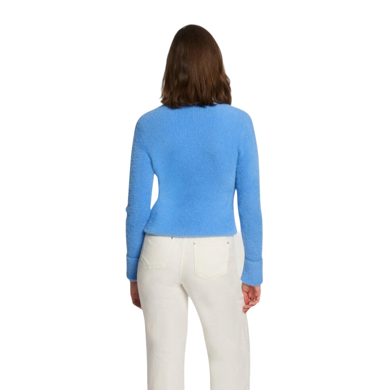 Morgan De Toi Maglioncino Donna Manica Lunga con Scollo a V 212-MOOVE