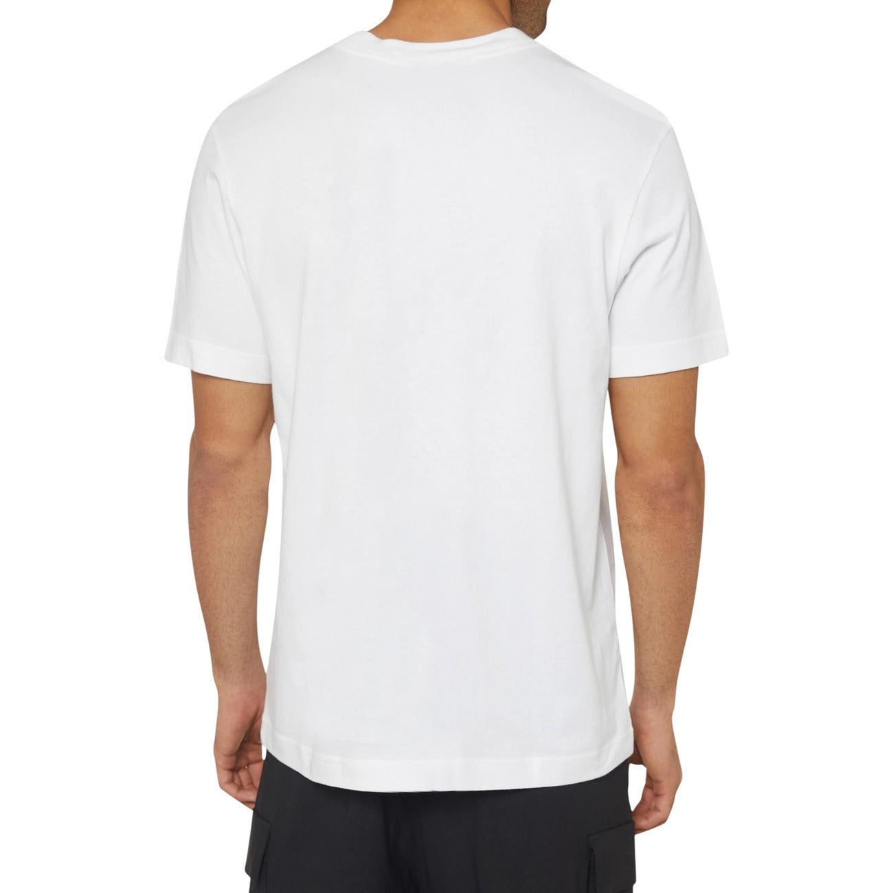 Calvin Klein Jeans T-shirt Uomo Bianca Maniche Corte Scollo Tondo - T-shirt Cotone