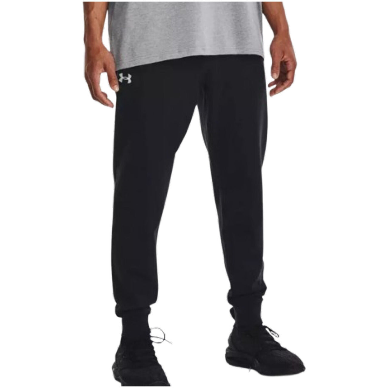 Pantaloni Sportivi Uomo Under Armour Neri Cotone - Performance Atletica