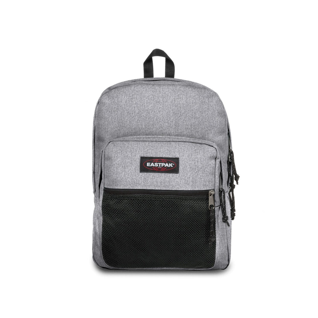 Zaino Eastpak Pinnacle Grigio; Dimensioni 42x32x25.5 cm. Doppio scomparto capiente in 100% poliammide. Tasca con organizer, tasca esterna in mesh, schienale e spallacci imbottiti antiscivolo.