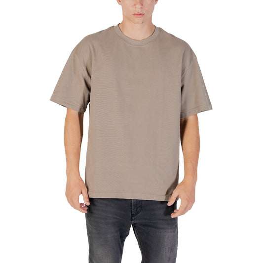 Gianni Lupo T-Shirt Uomo Beige Manica Corta Scollo Tondo Primavera/Estate GL320SX