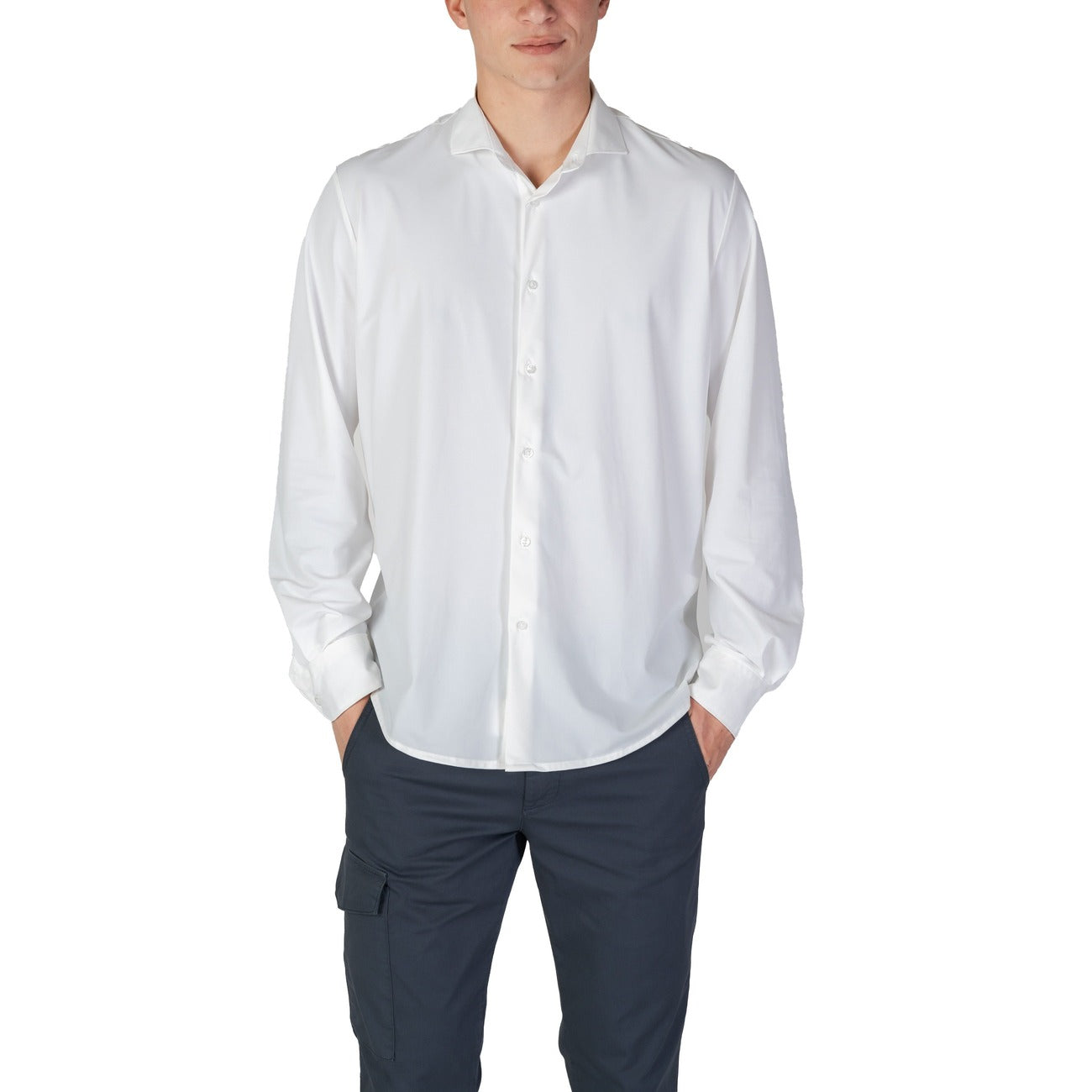 Fashion Brand Camicia manica lunga Uomo
