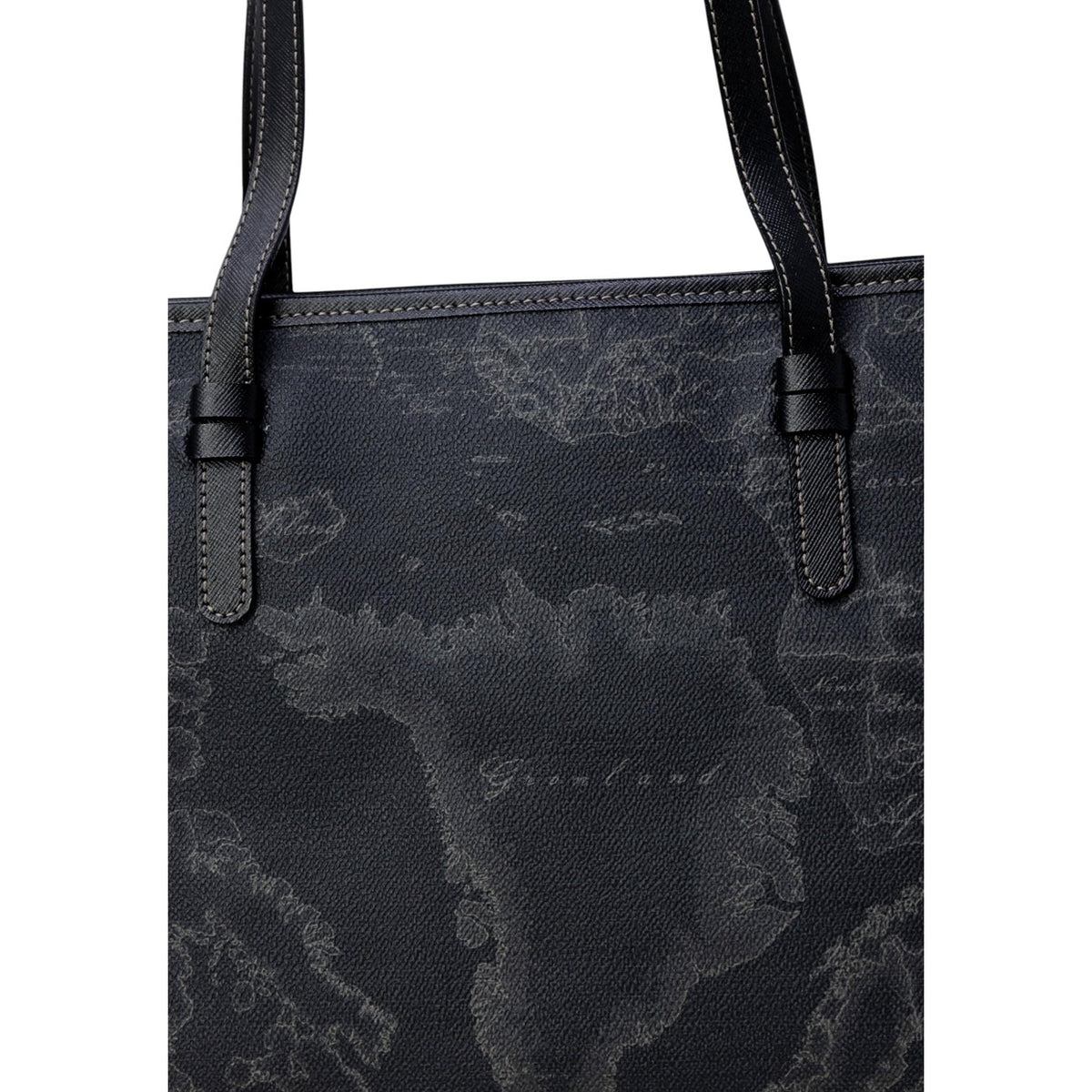 Borsa shopping nera donna Alviero Martini Prima Classe – Borsa spalla Geo Black con zip 01EC5D00664260001.