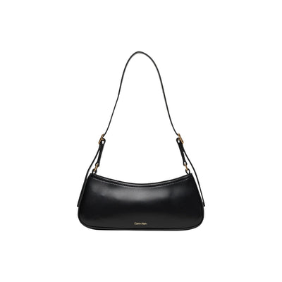 Calvin Klein Borsa Donna Nera a Mano e Tracolla - Borsa Cerniera Tasca 27x10x4cm