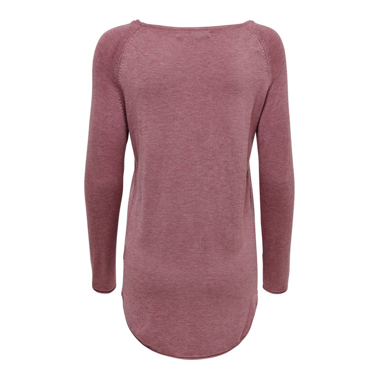 Only Maglia Donna Rosa Scollo Tondo Manica Lunga Viscosa Poliammide Primavera Estate WH7_27359145_ROSA