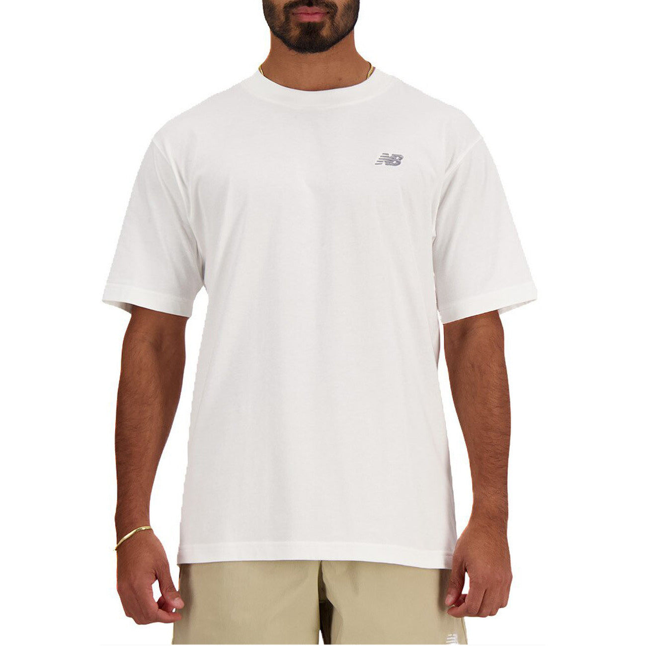 New Balance T-Shirt sport basic ESSENTIALS maniche corte Uomo MT41509