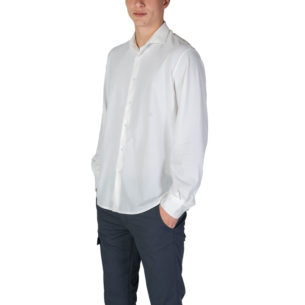 Fashion Brand Camicia manica lunga Uomo