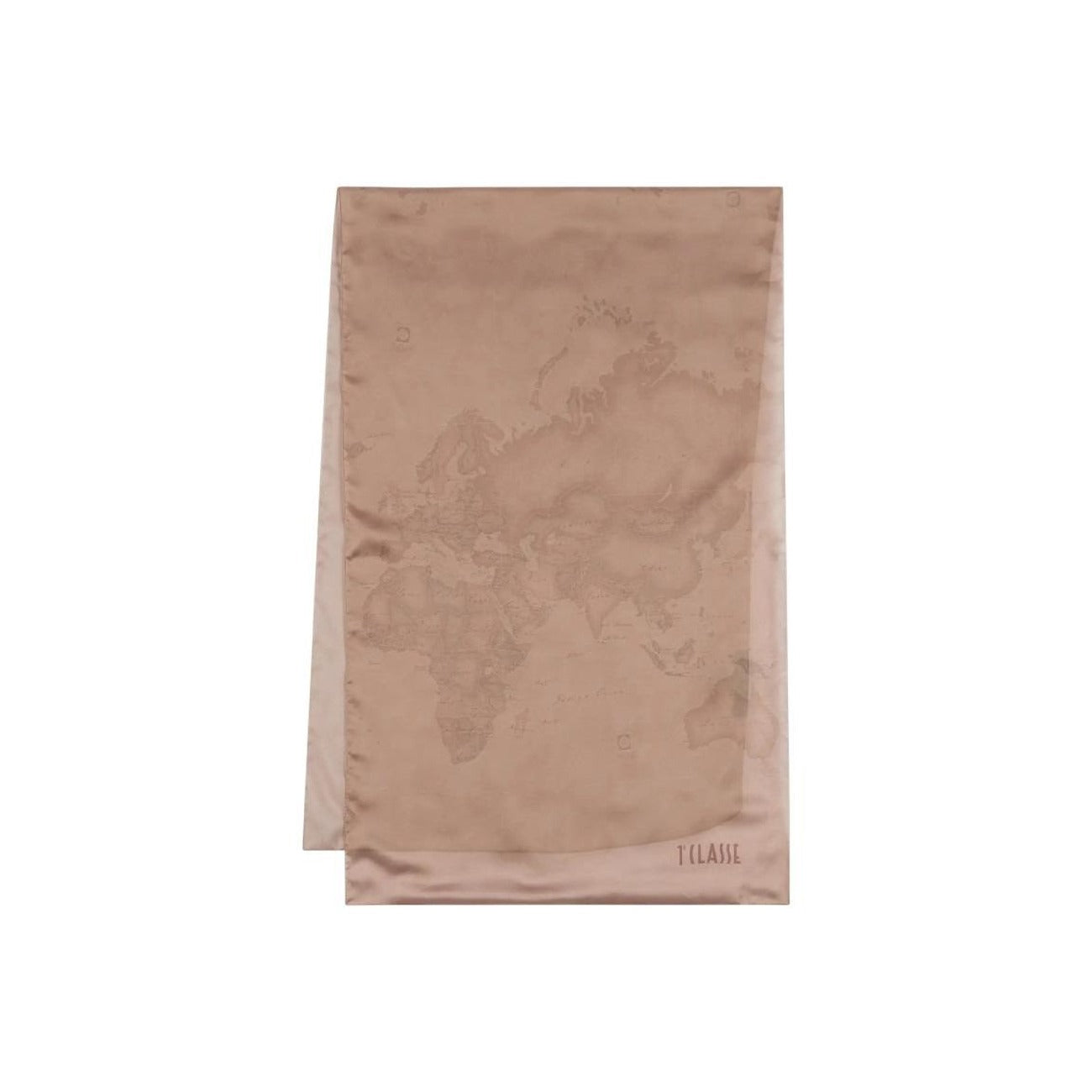 Alviero Martini Prima Classe Sciarpa Donna Rosa con Stampa Geo - Sciarpa 150x48cm Autunno Inverno