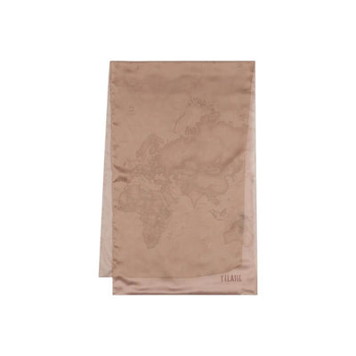 Alviero Martini Prima Classe Sciarpa Donna Rosa con Stampa Geo - Sciarpa 150x48cm Autunno Inverno