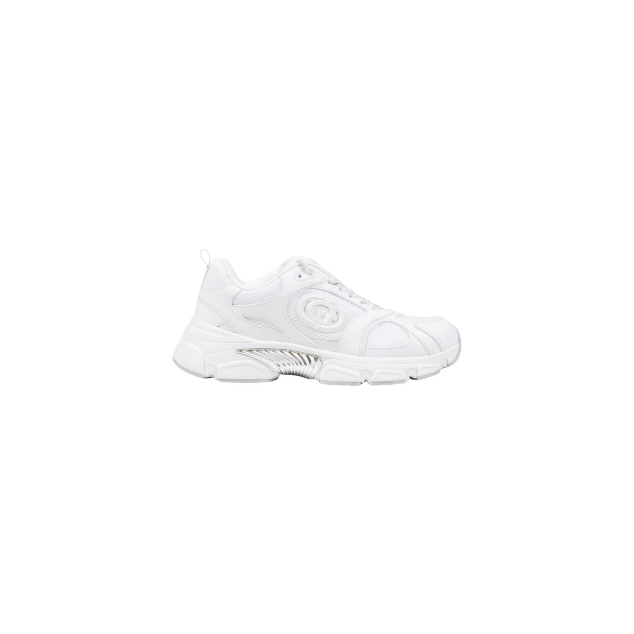 Guess Sneakers Donna Bianche in Poliestere 62% e Poliuretano 38% Basse Sportive FLTIBI ELE12