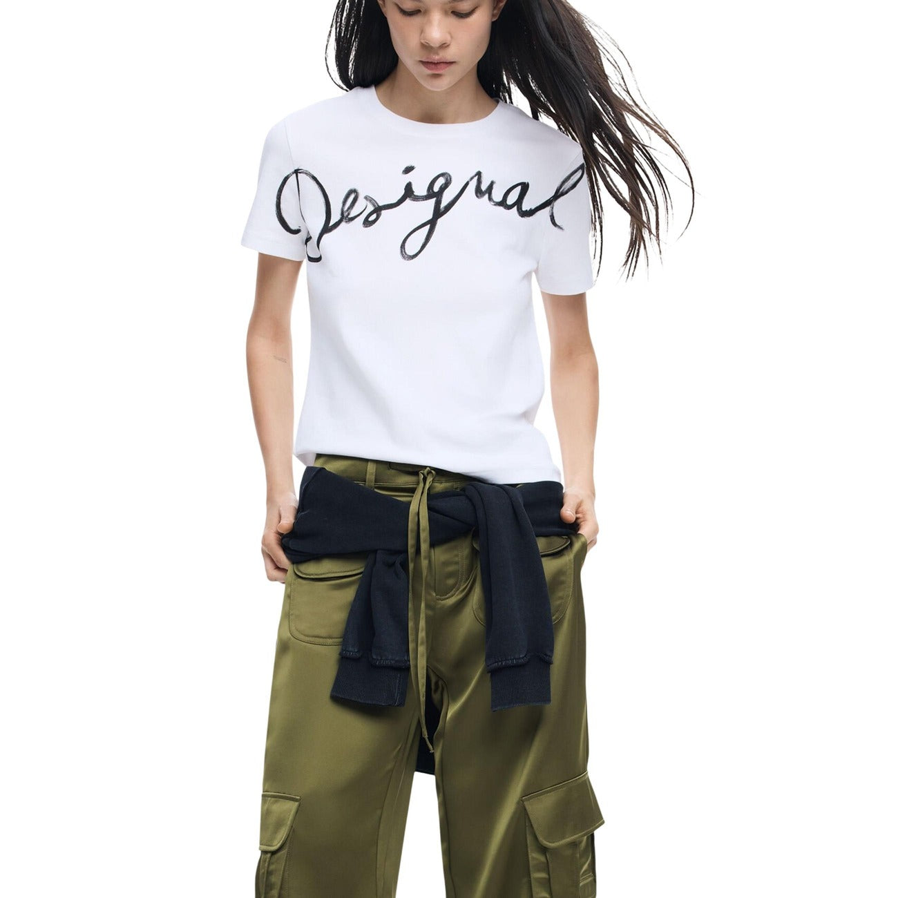 Desigual T-Shirt TS FLORENCIA Donna Maniche Corte 26SWTK07