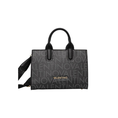 Valentino Bags Borsa Donna Marrone a Mano Tracolla con Cerniera - Borsa Poliuretano Tasca Interna 28.5x19x11.5cm