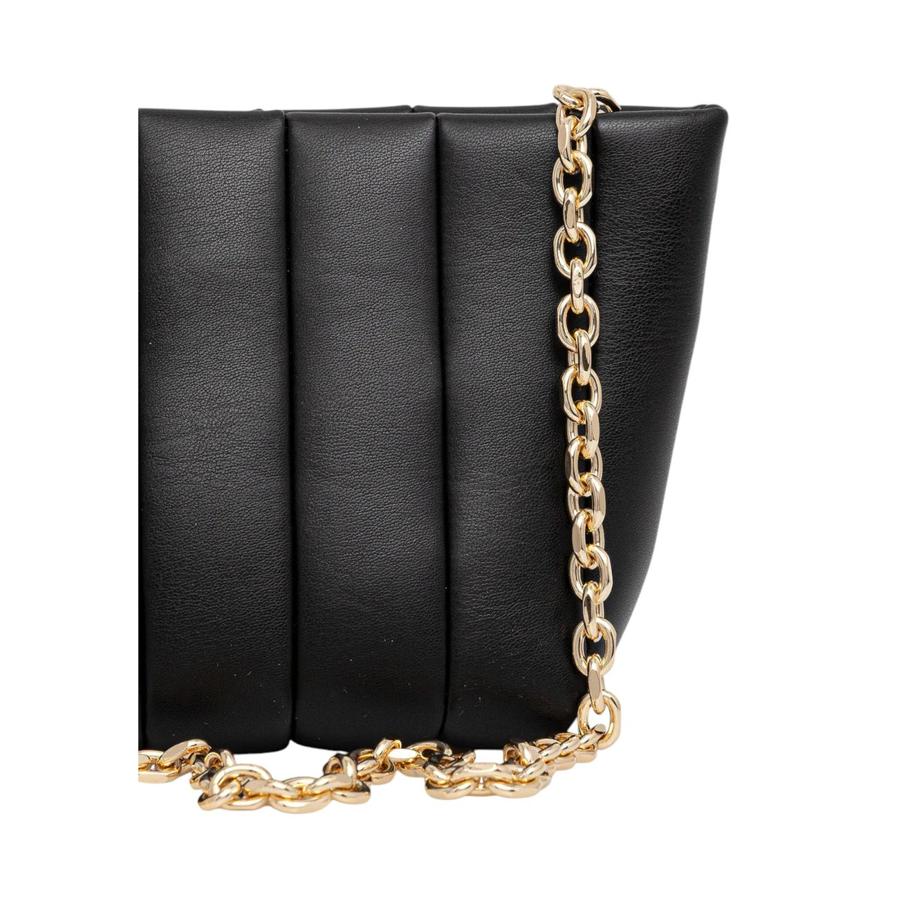 Tommy Hilfiger Borsa Donna Nera a Tracolla con Cerniera - Borsa Poliuretano Tasca Interna 15x16x9cm