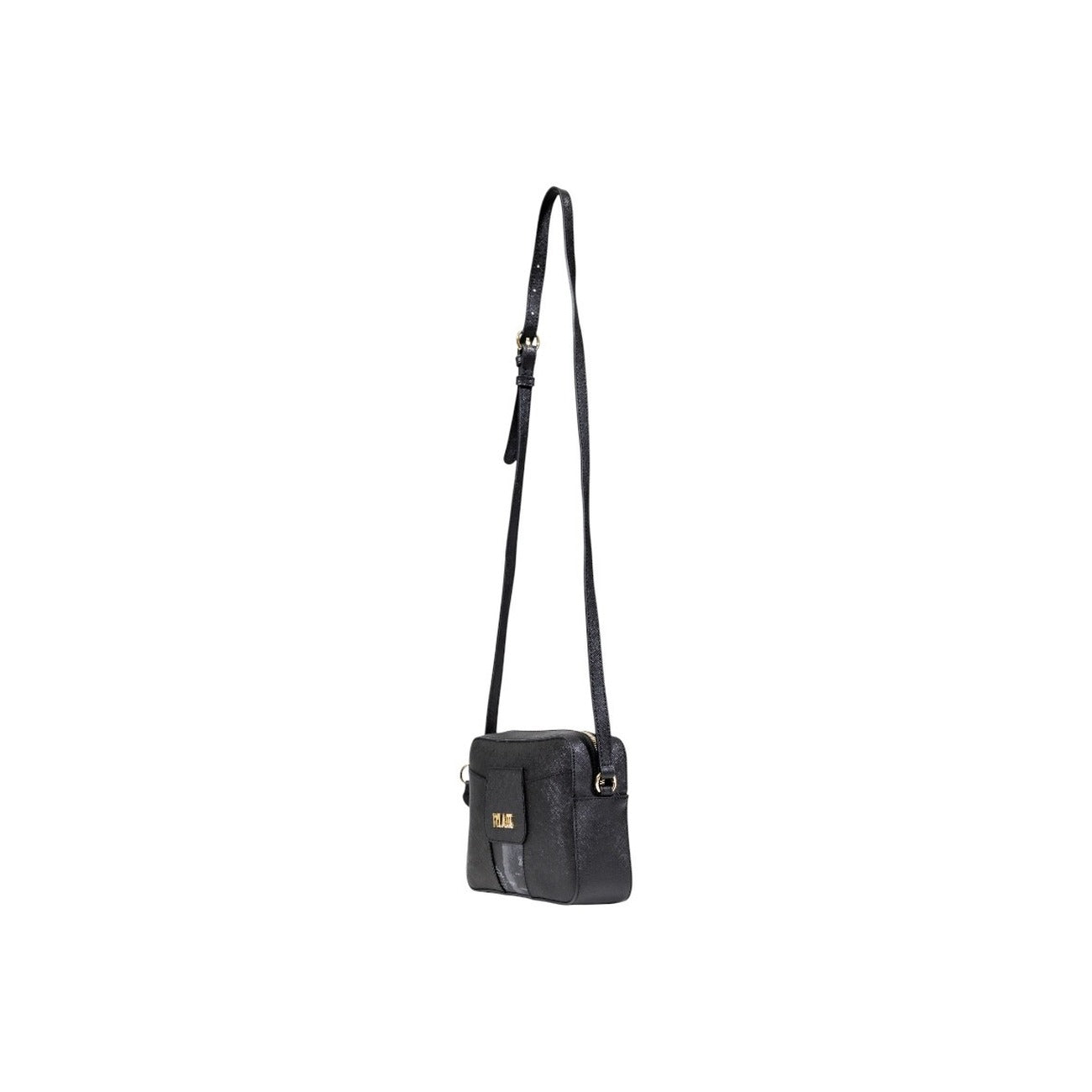 Alviero Martini Prima Classe Women's Shoulder Bag in Black - Iconic Geo Print