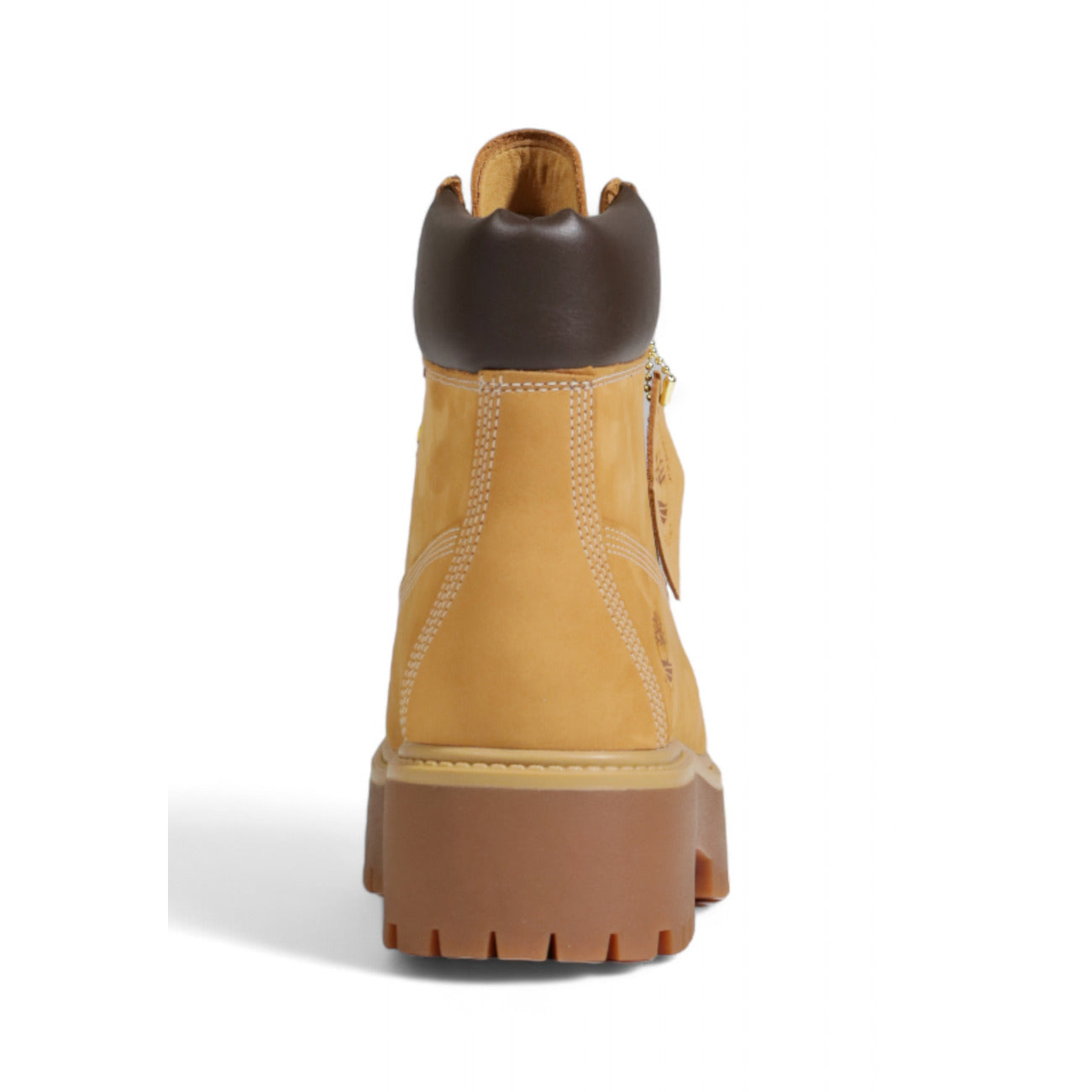 Stivali Timberland donna plateau Stone Street 6 Inch marroncino TB1A5RJD231. Polacchini impermeabili stile boot con zeppa platform, imbottitura termica PrimaLoft, soletta OrthoLite e fodera in materiale riciclato ReBOTL.