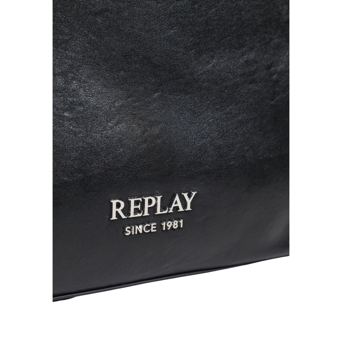 Borsa a mano donna Replay nera – Borsa bauletto media in ecopelle con tracolla FW019Y.000.A7243S