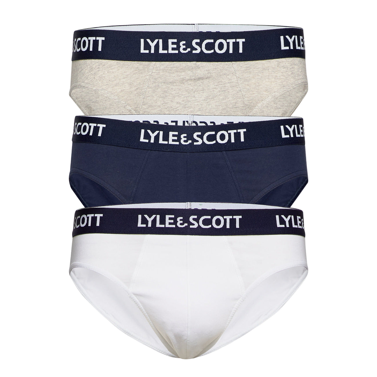 Lyle & Scott Slip Uomo Blu Cotone 95% Elastan 5% Tutte le Stagioni UWBC002
