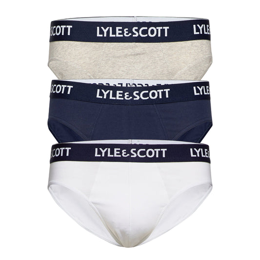 Lyle & Scott Slip Uomo Blu Cotone 95% Elastan 5% Tutte le Stagioni UWBC002