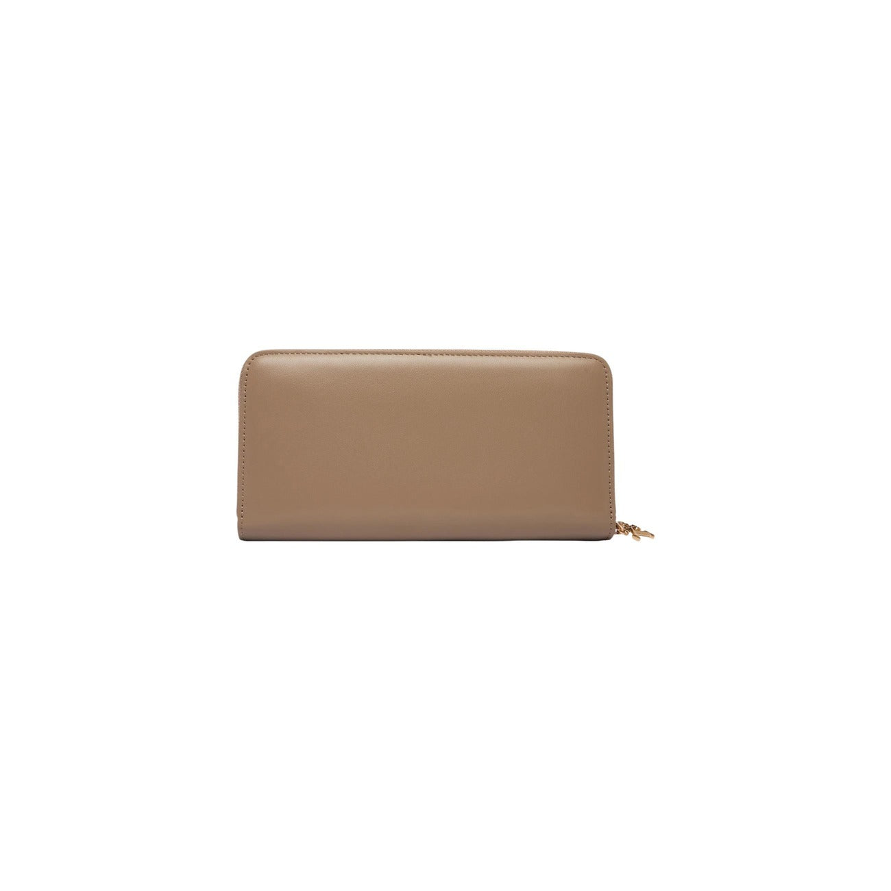 Portafoglio Calvin Klein donna beige in pelle - vista frontale dettaglio
