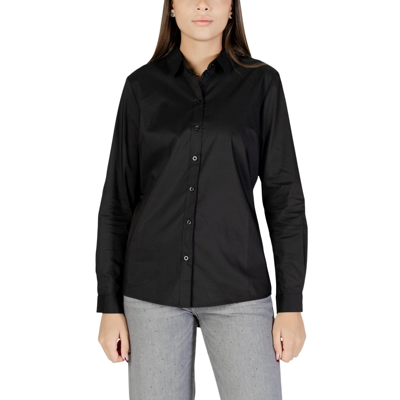 Jacqueline De Yong Women's Long Sleeve Shirt