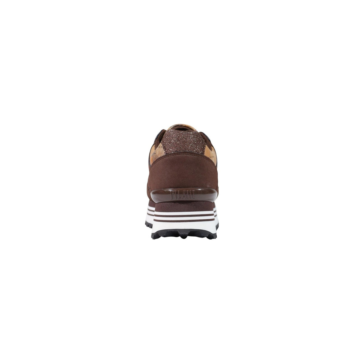 Sneakers marroni donna Alviero Martini Prima Classe – Scarpe platform Geo Classic con tacco lucido N 2559 1269.