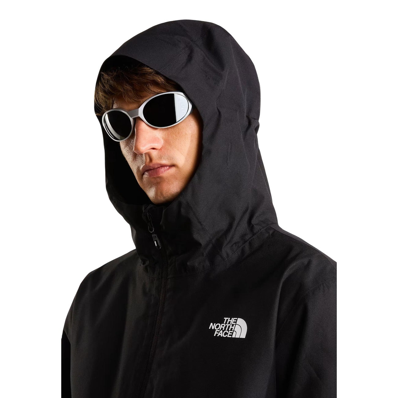 Giacca The North Face Quest Triclimate nero uomo M QUEST TRI. Giubbotto 3 in 1 nero impermeabile con cappuccio regolabile e pile interno staccabile tramite cerniera, giacca da trekking e outdoor autunno inverno.
