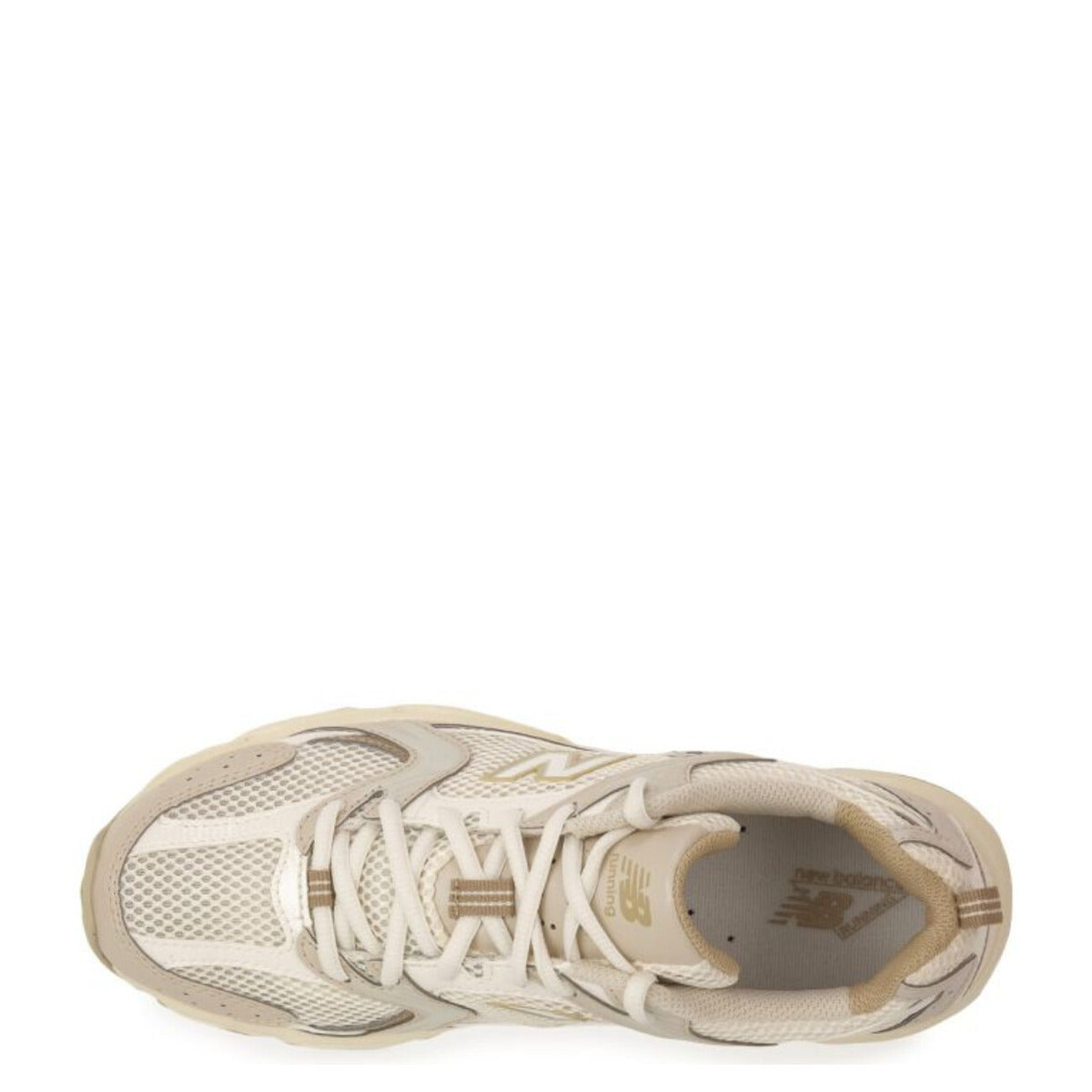 New Balance 530 Sneakers Uomo Beige Lacci Sportive Tutte Stagioni MR530AA