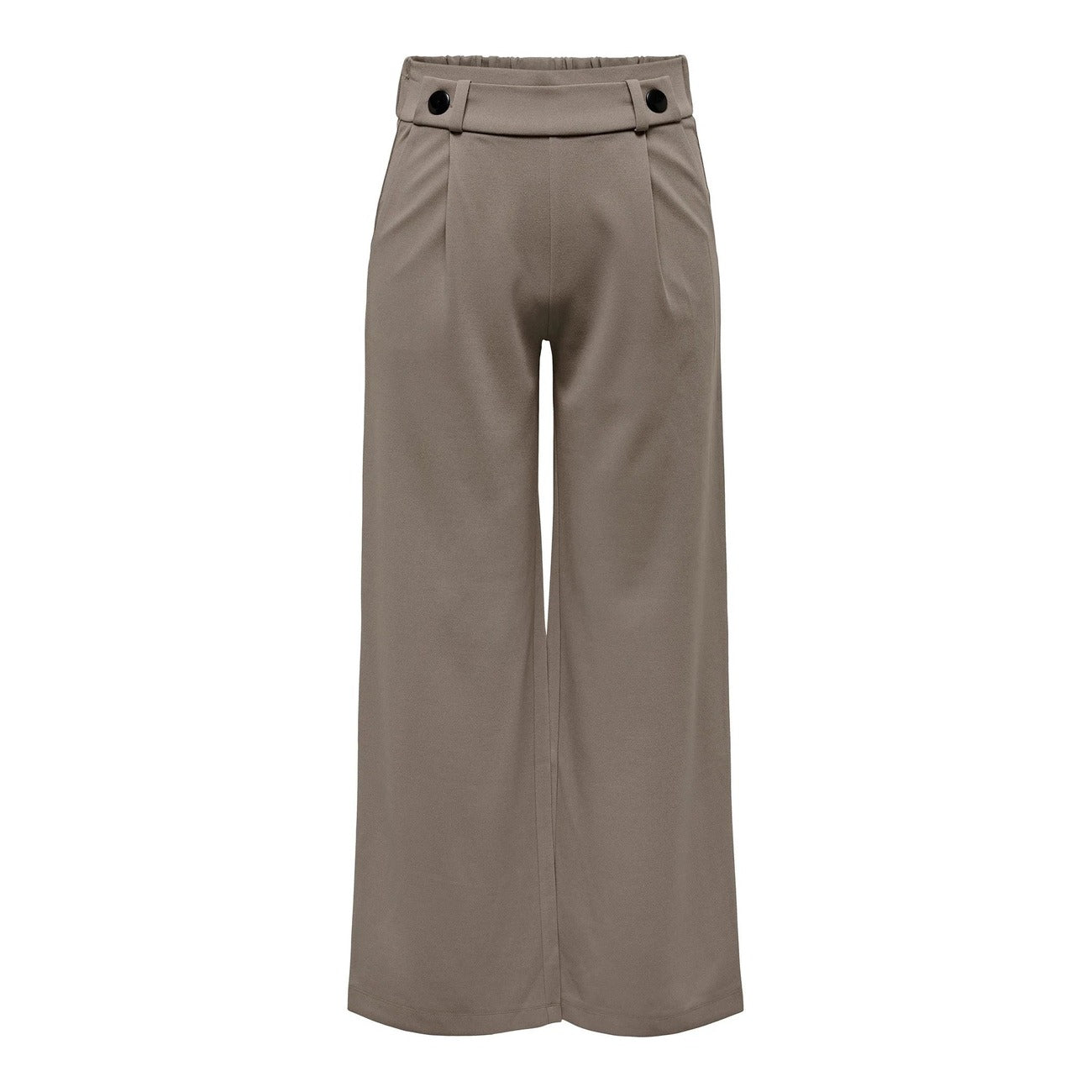 Jacqueline De Yong Pantaloni Donna Marrone Monocromo 95% Poliestere 5% Elastan Autunno/Inverno 15208430