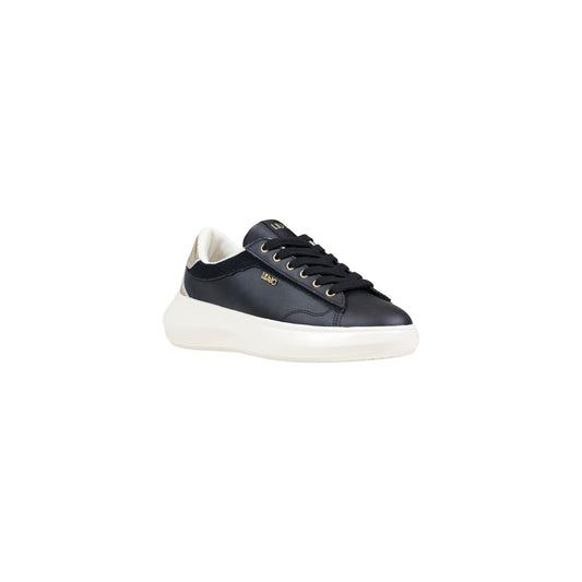 Sneakers Liu Jo donna nere con plateau - vista frontale
