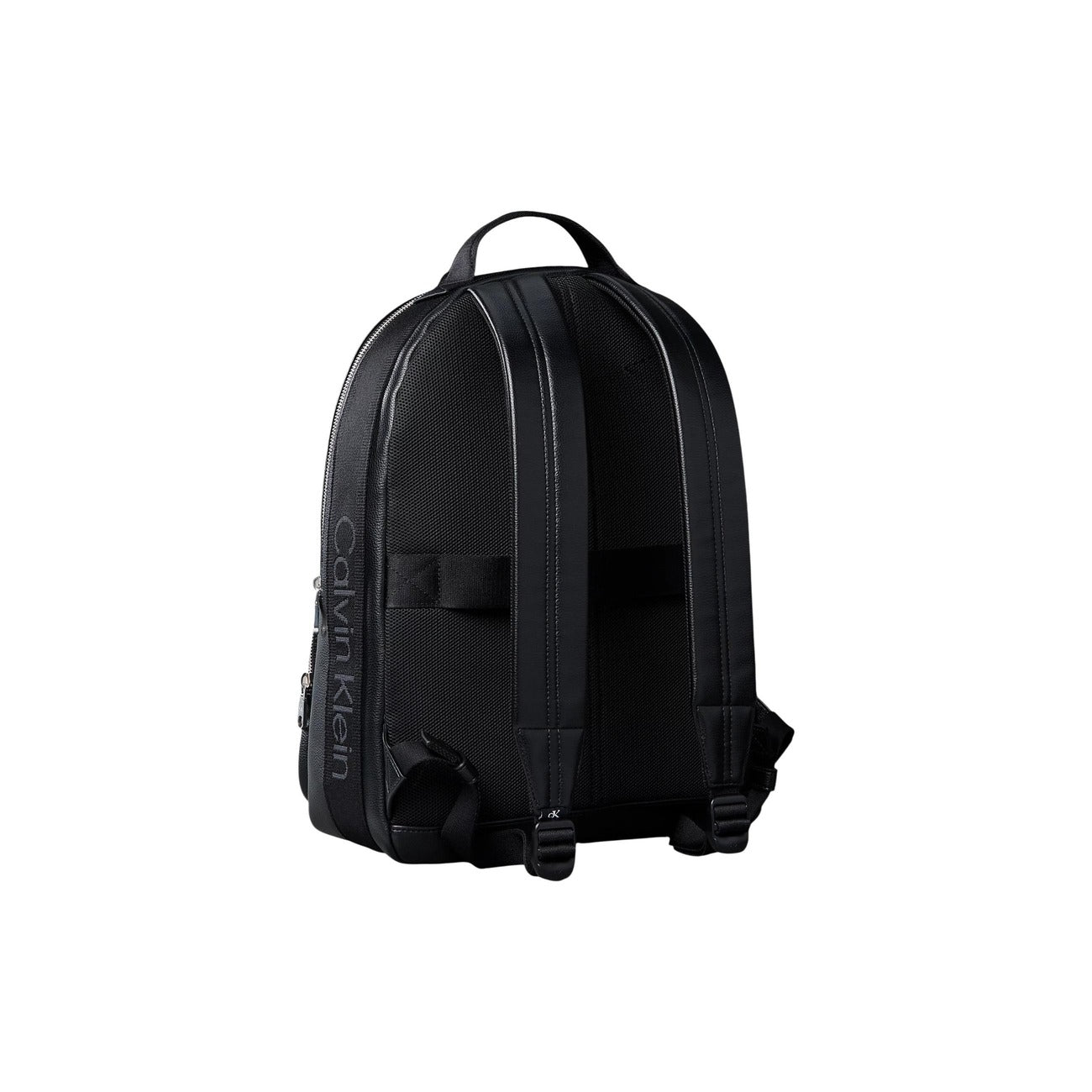 Zaino Calvin Klein uomo nero con cerniera - vista posteriore retro
