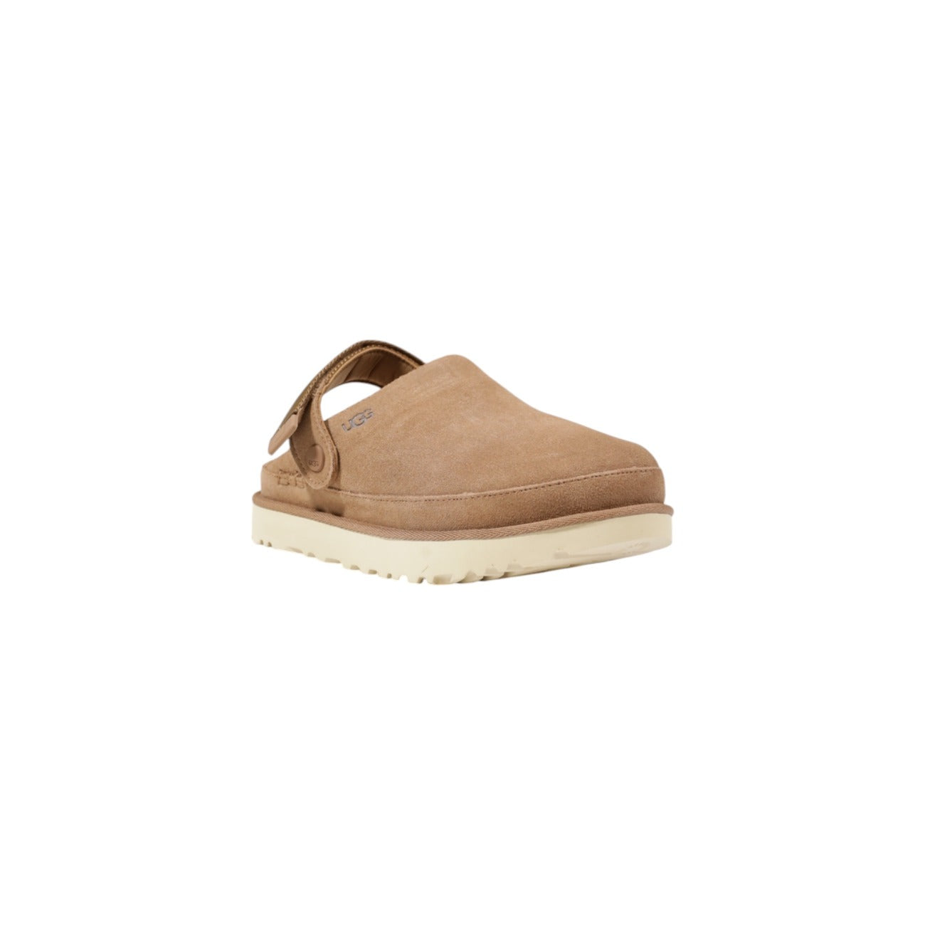 Ugg Ciabatte Donna Beige Monocromo Suola Gomma Poliestere 100% Primavera Estate 1138252
