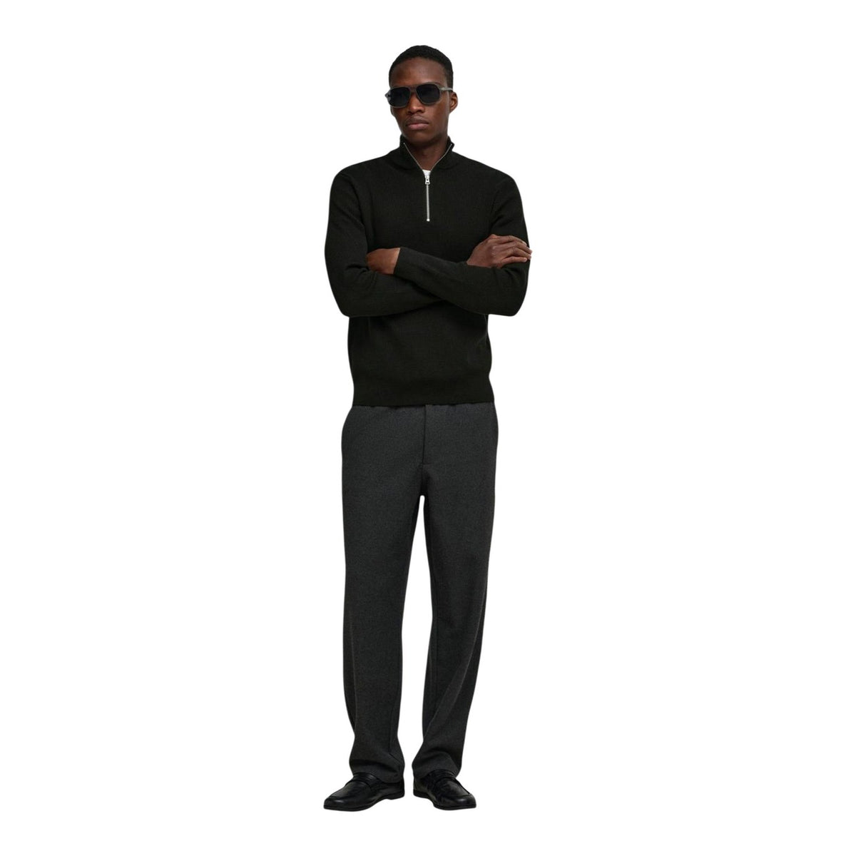 Pullover uomo Only & Sons – Maglia collo alto con mezza zip 22023210.