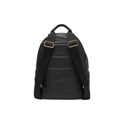 Tommy Hilfiger Zaino Donna Nero con Cerniera Tasche Anteriori Posteriori - Zaino Ecopelle 27x32x10cm