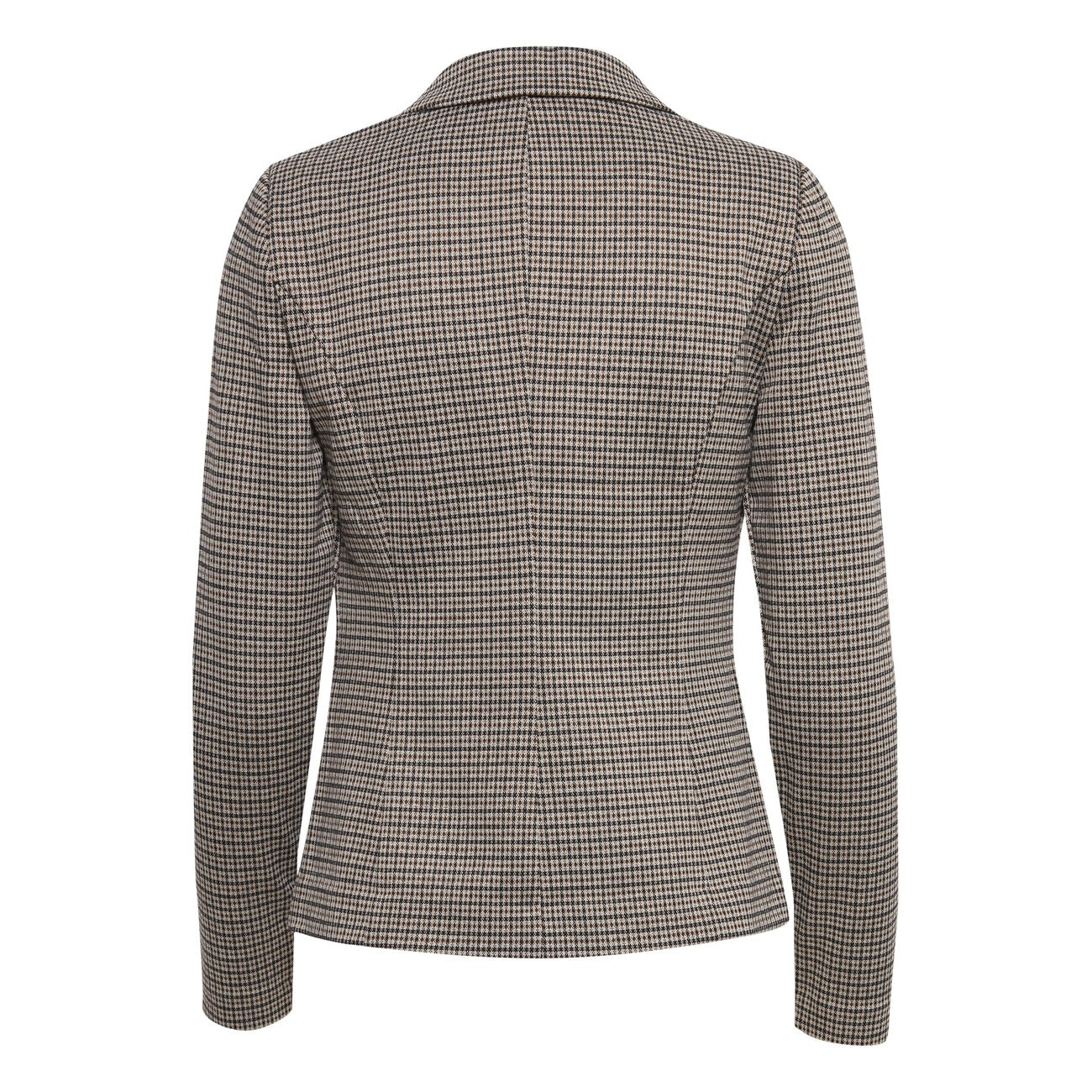 Ichi Giacca Donna Scacchi Bottoni Bavero Maniche Lunghe 70% Poliestere 28% Viscosa 2% Elastan Autunno/Inverno 20115716