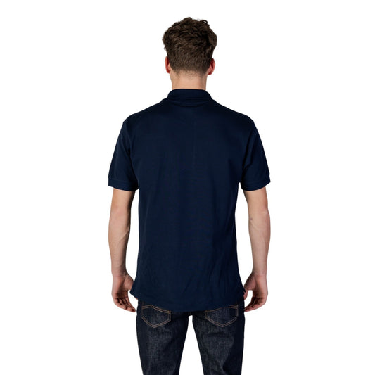 Lacoste Polo Uomo Blu Bottoni Colletto Polo Scollo Tondo Maniche Corte 100% Cotone Primavera/Estate WH7_16060800128_DARK_BLUE