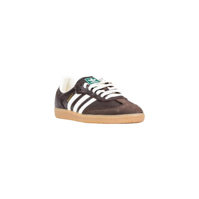 Adidas Originals Samba Sneakers Uomo Marroni - Scarpe Sportive Basse in Ecopelle con Lacci