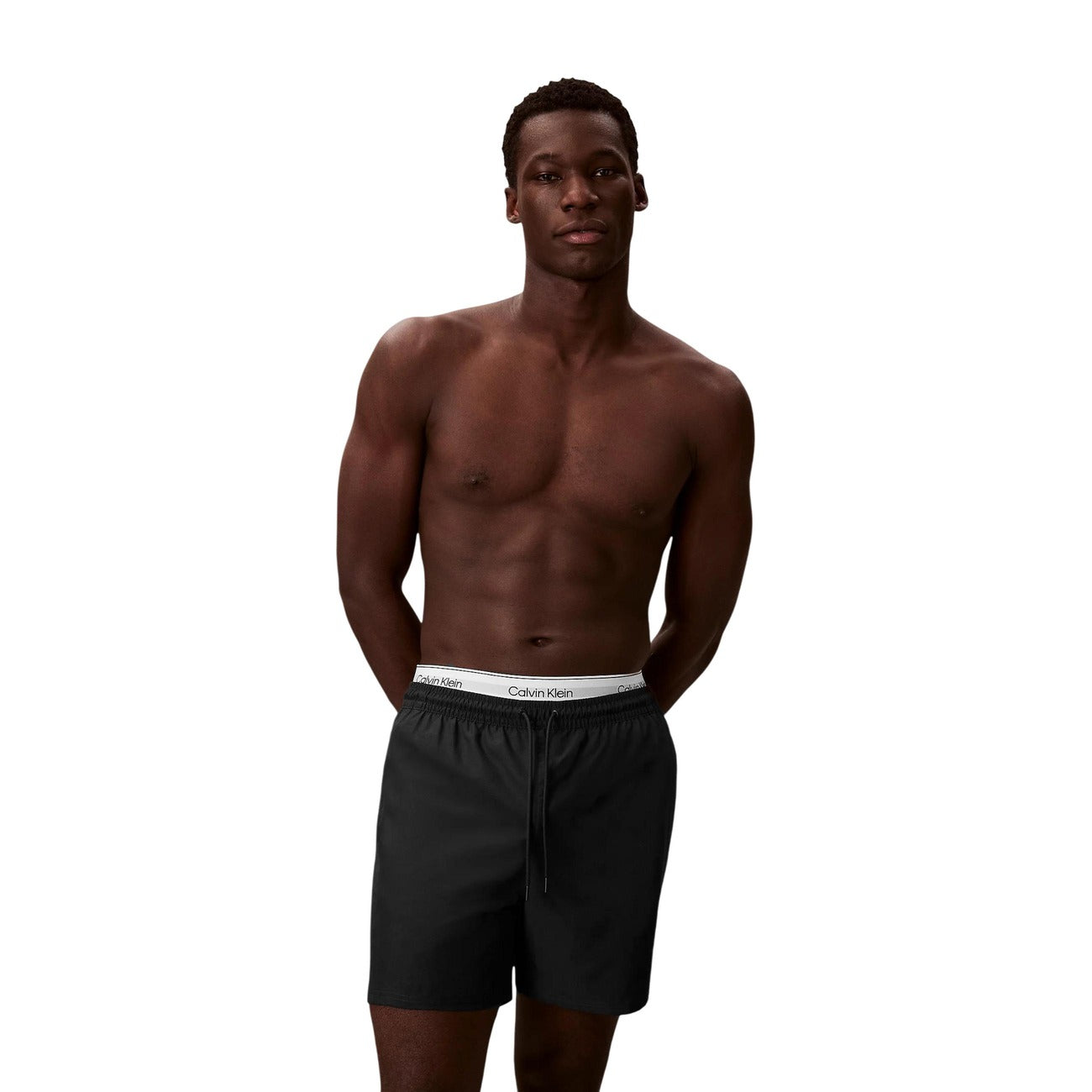 Calvin Klein Jeans Costume Boxer Con Cordoncino Medio CK Essentials Uomo MEDIUM DRAWSTRING