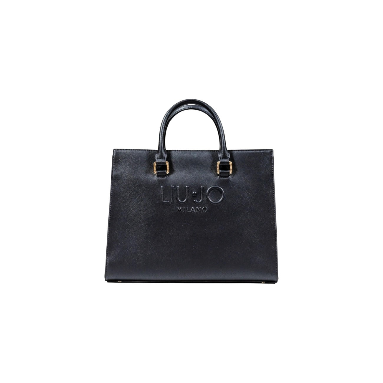 Liu Jo Borsa Donna Nero Mano Tracolla Cerniera Tasche Interne Poliuretano 100% 32x25x16 cm AF5149 E0087