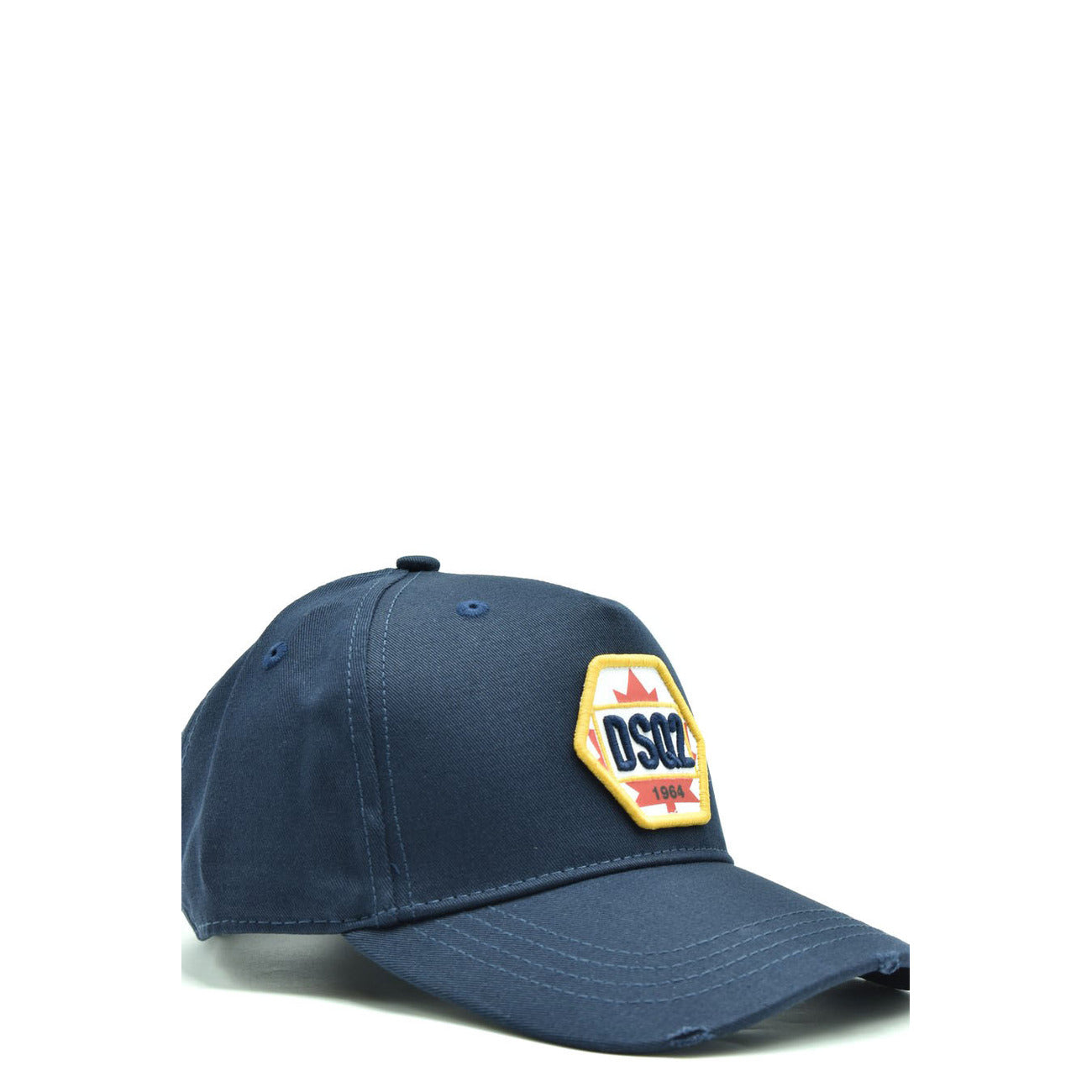Dsquared2 Cappello Uomo Blu Stampa Cotone 100% Autunno Inverno V_26072