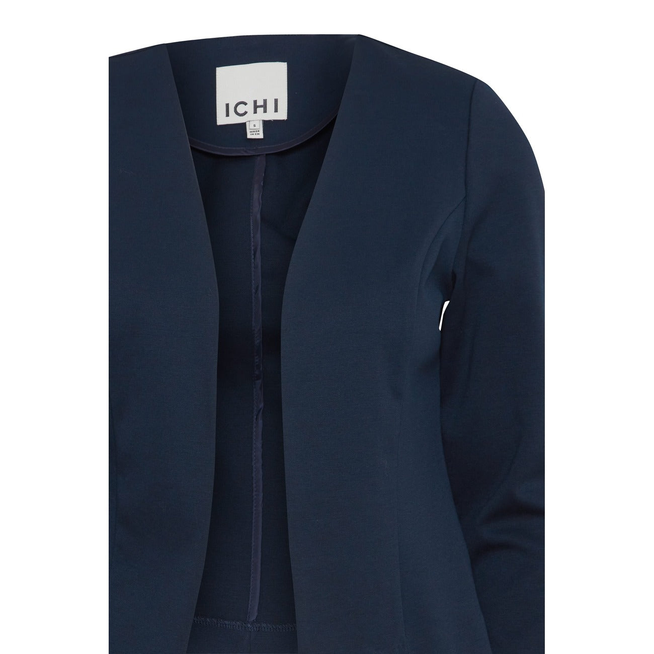 Ichi Giacca Donna Blu Maniche Lunghe 74% Poliestere 22% Viscosa 4% Elastan Autunno/Inverno 20112547